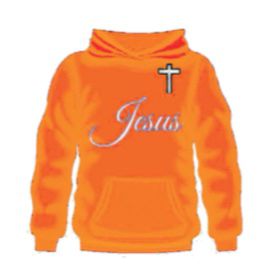 JESUS Hoodies (Orange)