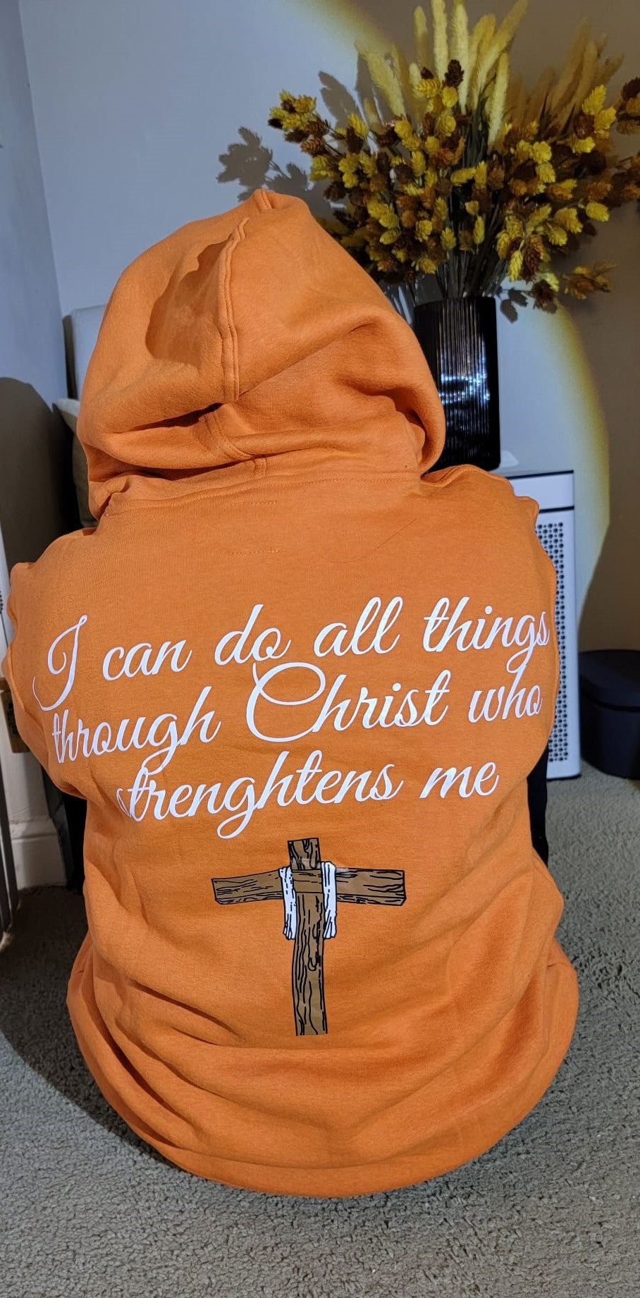 JESUS Hoodies (Orange)