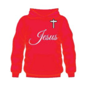 JESUS Hoodies (Red)