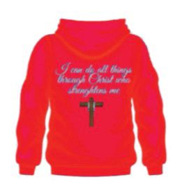 JESUS Hoodies (Red)