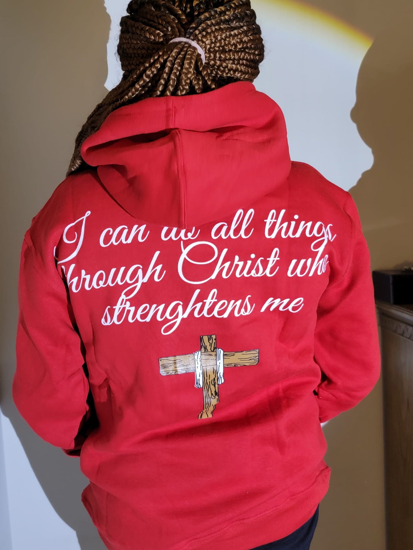 JESUS Hoodies (Red)